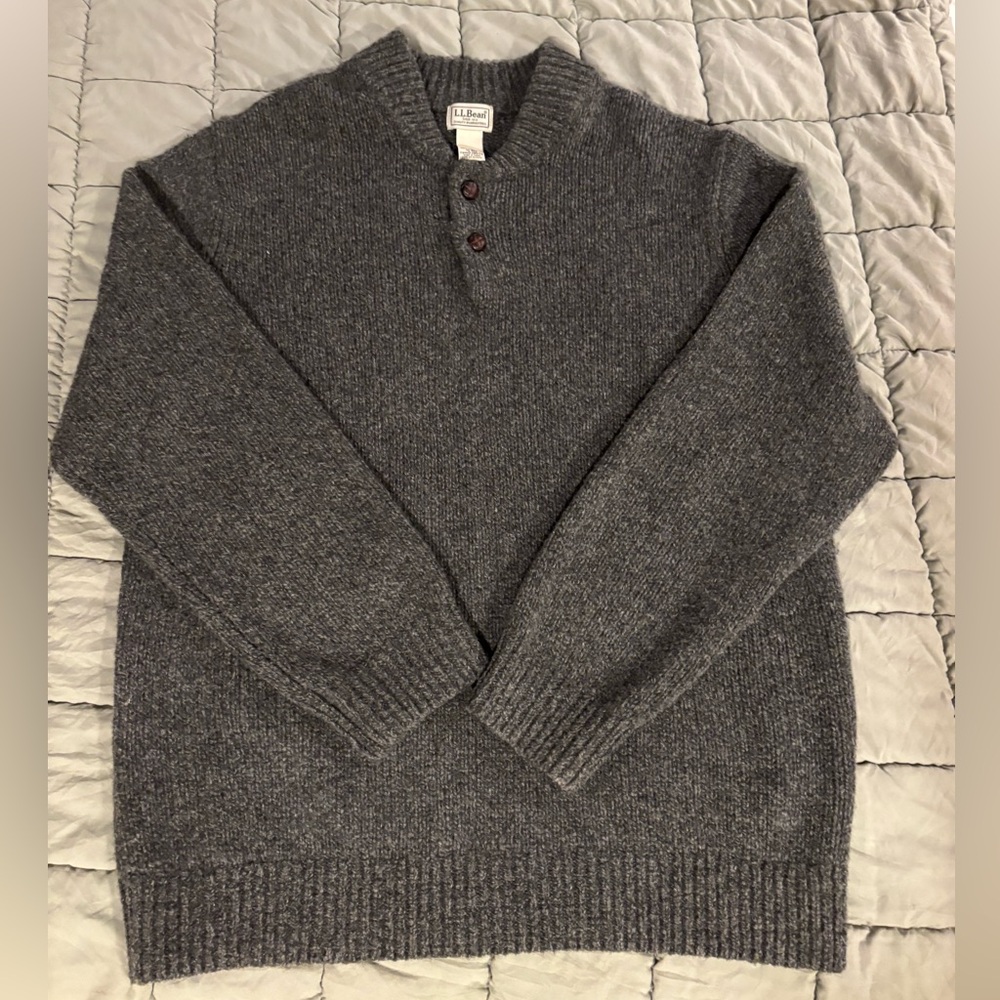 LL Bean Men's Wool Sweater